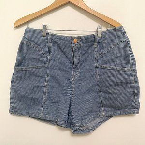 Universal Thread Railroad Striped Denim Shorts